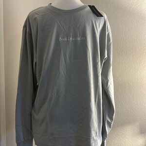 Seek discomfort men’s long sleeve